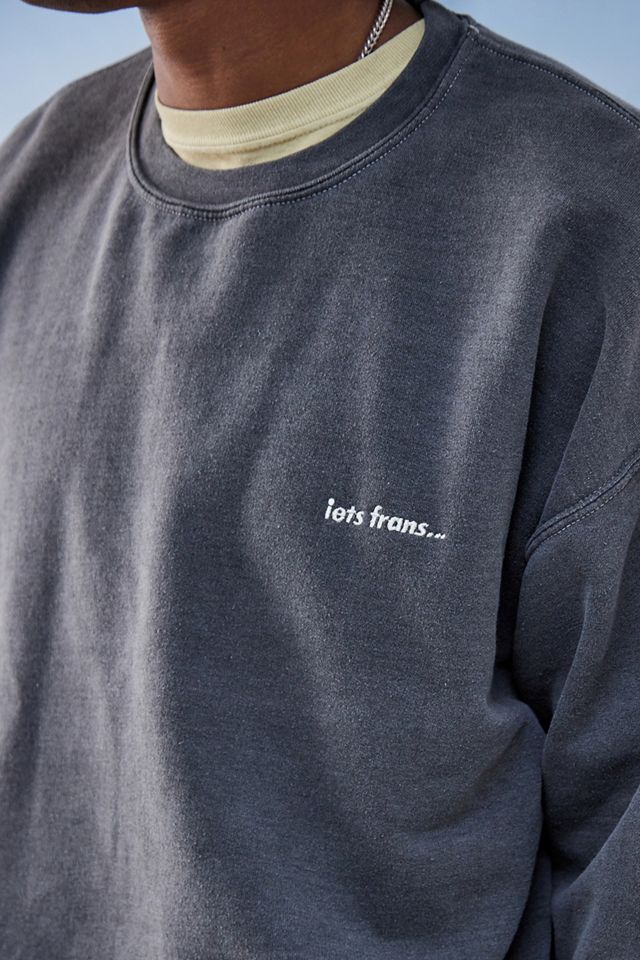 iets frans... Washed Black Sweatshirt #3