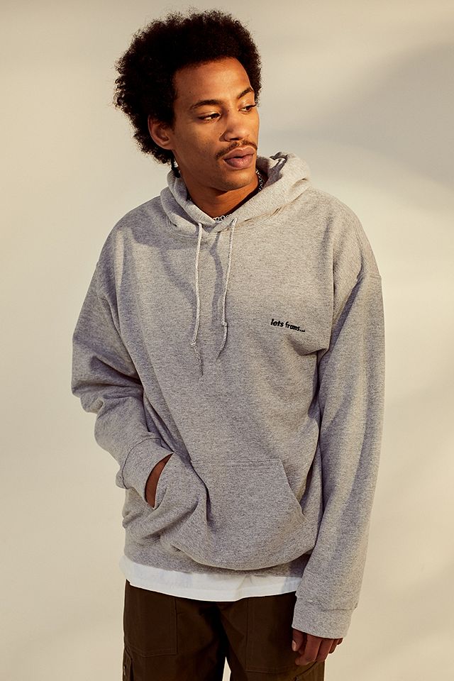 iets frans... Grey Marl Hoodie | Urban Outfitters UK
