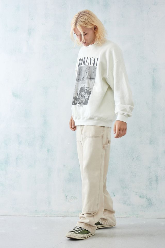 Sudadera con Foto Ecru Hokusai de UO #2