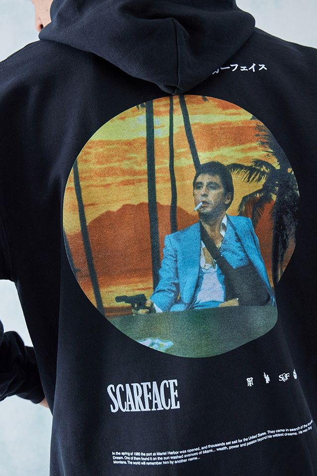 UO – Hoodie „Scarface Sunrise“ in Schwarz | Urban Outfitters DE