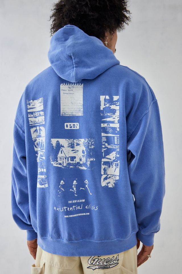 Urban outfitters outlet blue hoodie