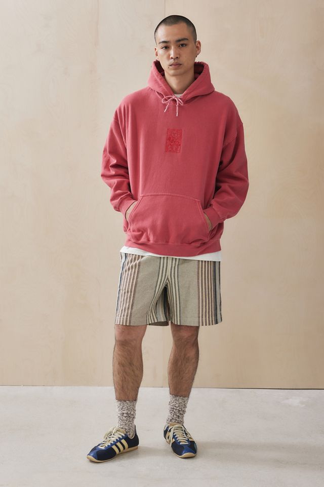 UO Red Sun Embroidered Hoodie  #2