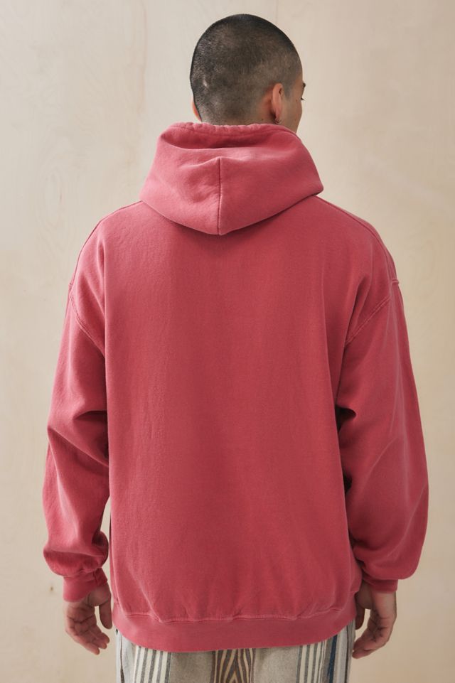 UO Red Sun Embroidered Hoodie  #3