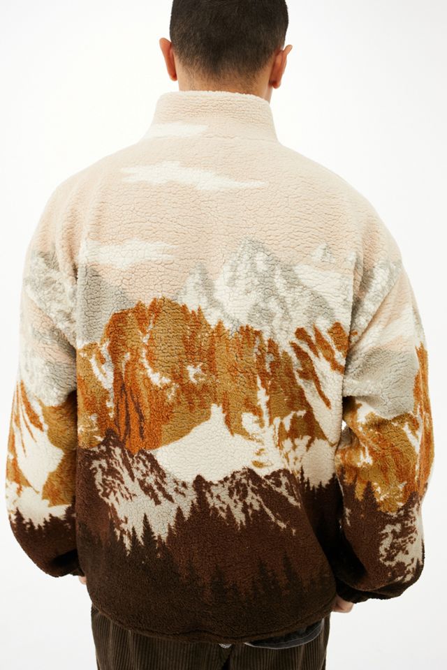 UO Doberman Piled Fleece Mock Neck Sweatshirt | craft-ivf.com