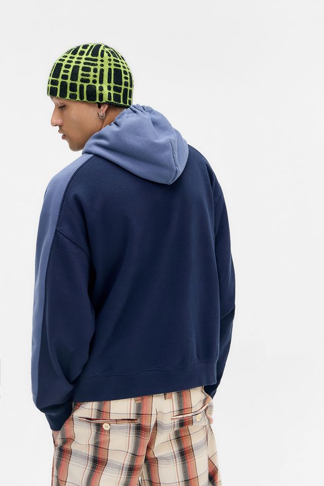 Sweat à capuche Quiksilver UO Exclusive bleu marine foncé #3