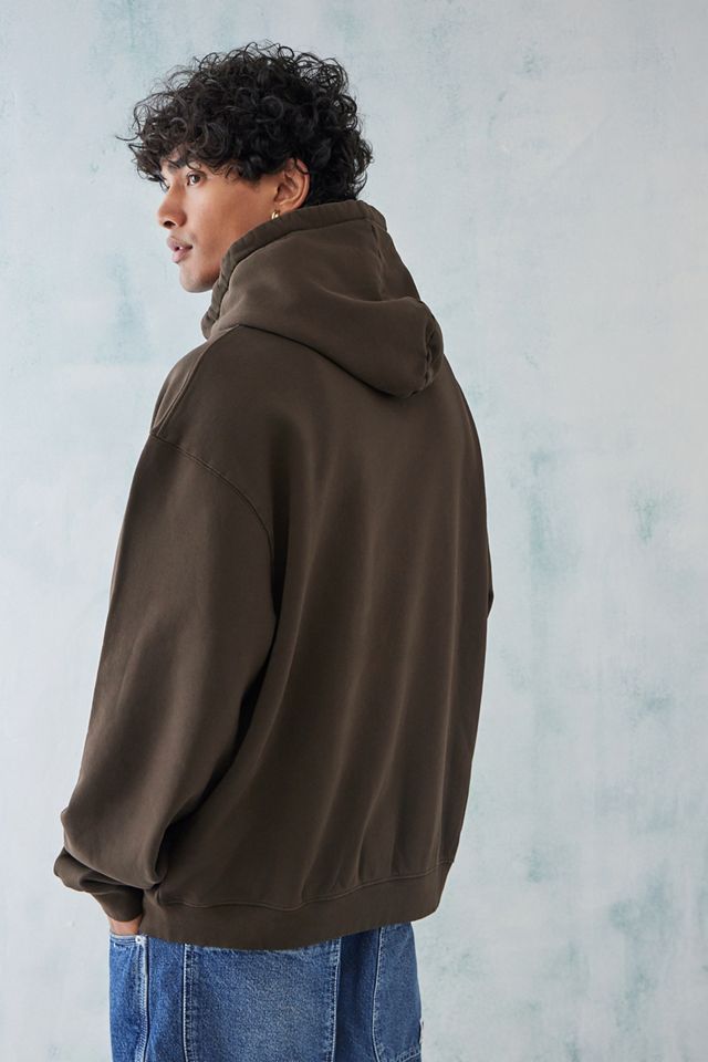 Temp Collective UO Exclusive Brown A-Frame Hoodie #3