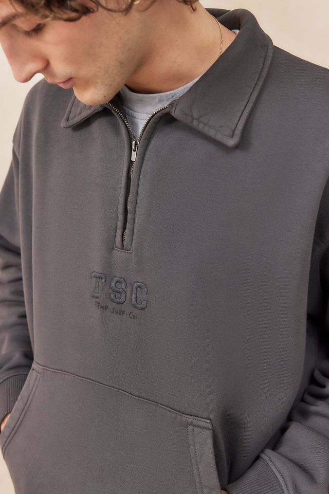 Temp Surf Co UO Exklusives Braunes T.C.S Polo Sweatshirt #2