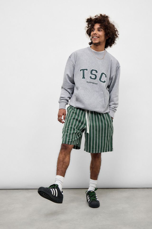 Temp Surf Co Felpa UO Esclusiva Grigio Mélange TSC #1