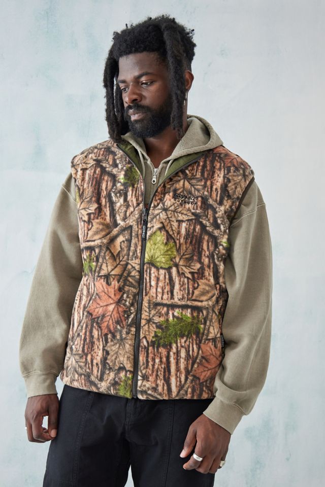 Mens camo clearance fleece