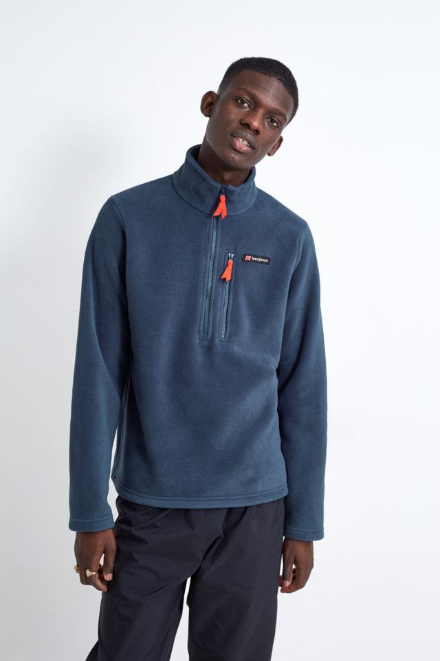 Berghaus Dean Street Prism Navy Fleece Half-Zip Sweatshirt | Urban ...