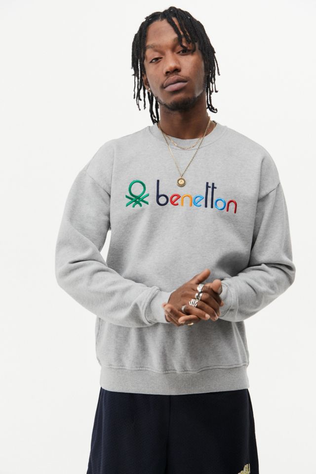 Benetton store logo sweatshirt