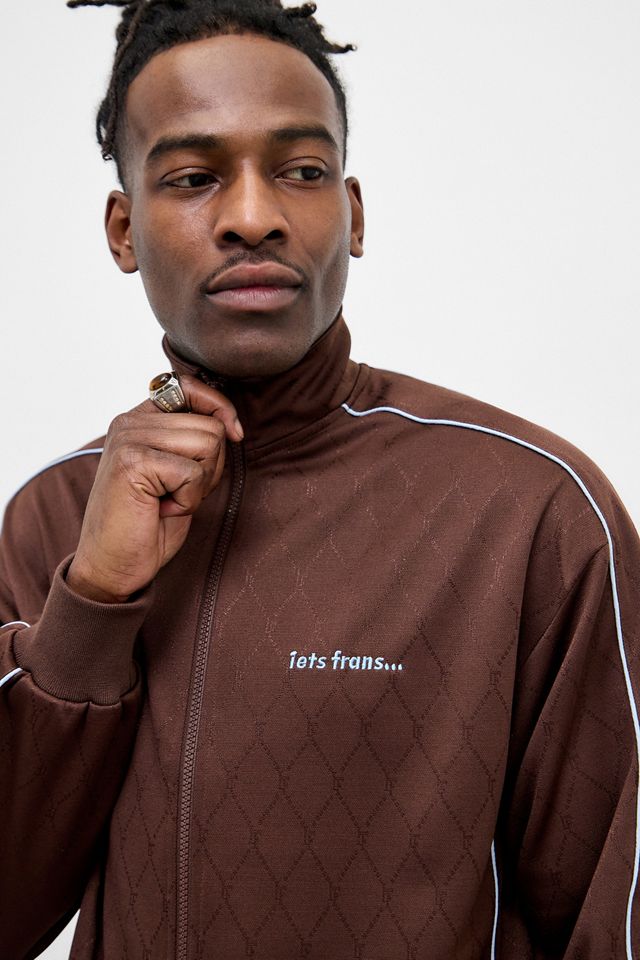 iets frans... Brown Monogram Track Jacket #1