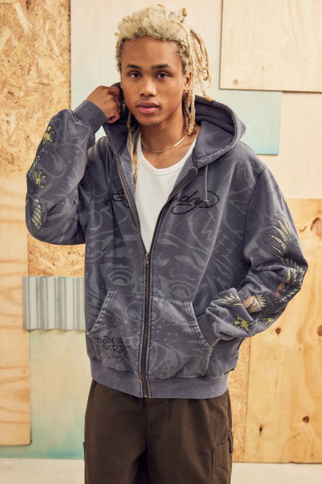 Zip up hoodie urban outfitters sale