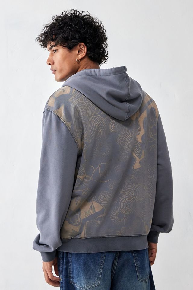 Ed Hardy - Sweat à capuche zippé à imprimé photo, exclusivité UO  #3