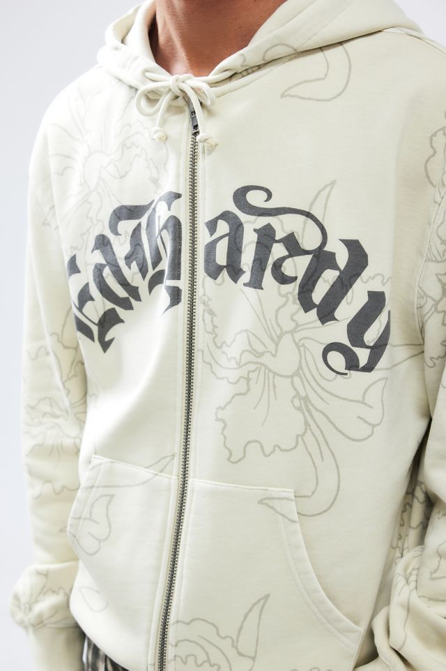 Ed Hardy - Sweat à capuhce zippé, exclusivité UO | Urban Outfitters FR