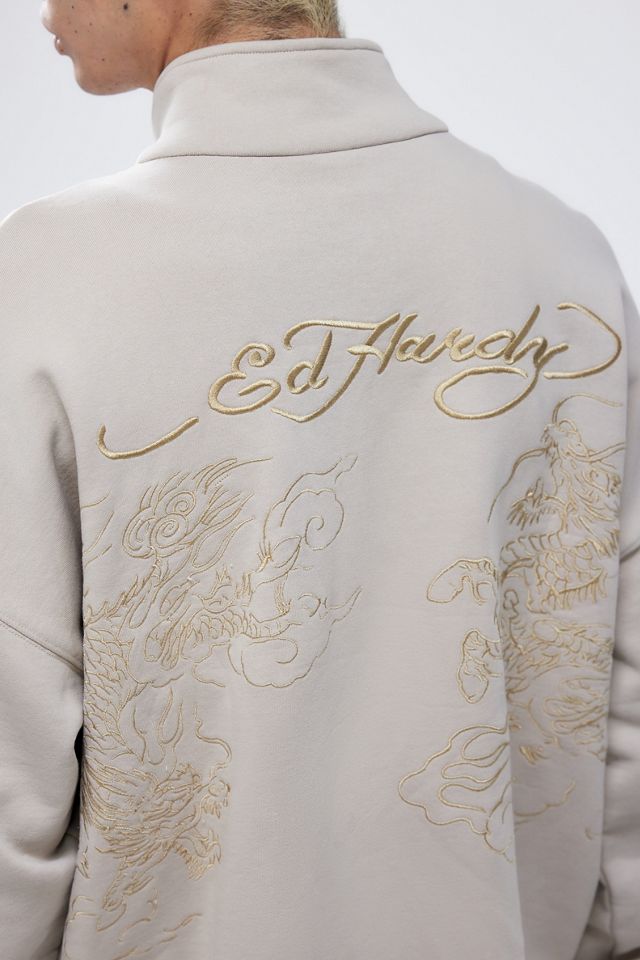 Ed Hardy UO Exclusive Embroidered Track Top #3