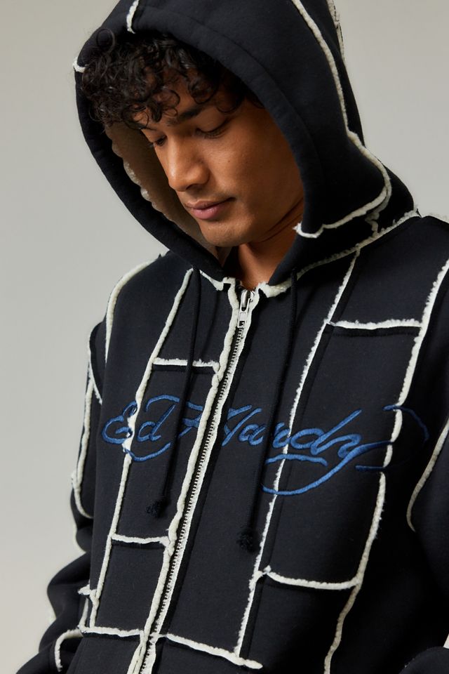 Ed Hardy UO Exclusive Patchwork Hoodie #2