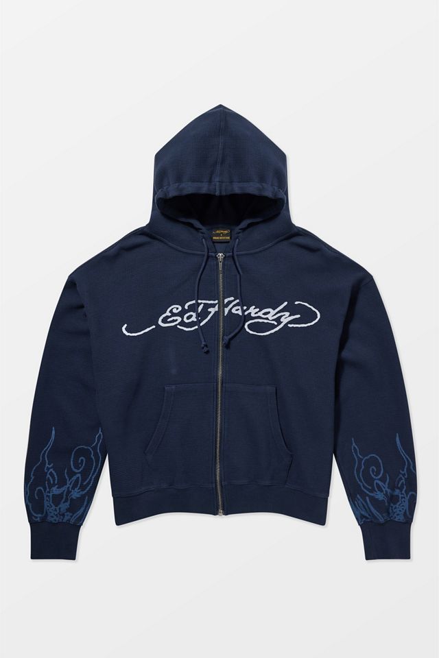 Ed Hardy Sweat à capuche UO Exclusive Rose Flame #6