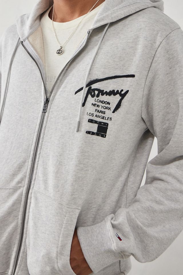 Tommy hilfiger hoodie urban outfitters discount