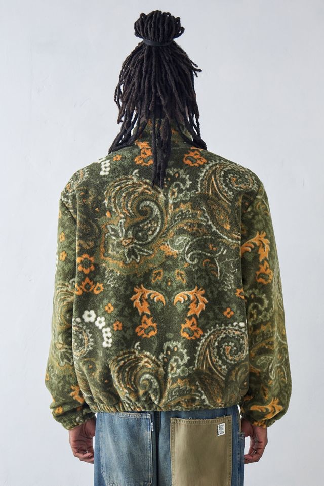 BDG Vert Paisley Polaire #3