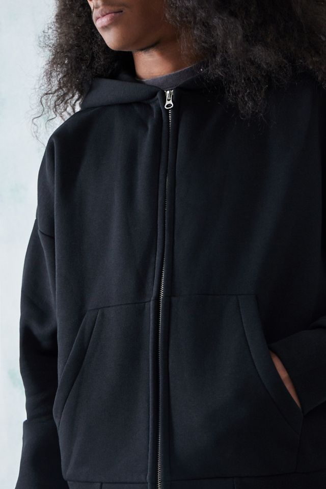 BDG Black Michael Double Zip Hoodie #2