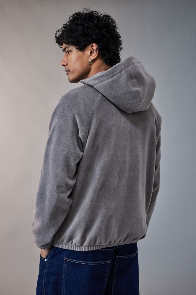 iets frans... Asymmetric Fleece Hoodie #3