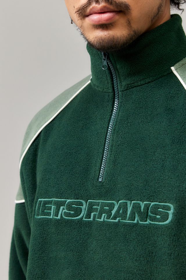 iets frans... Green Tonal Panelled Fleece #2