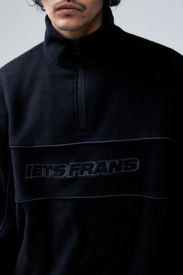 iets frans.. Fleece Nera con Bordi #1