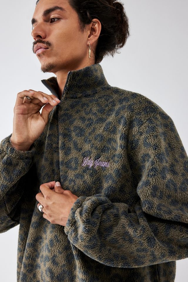 BDG Leopard Print Fleece  #1