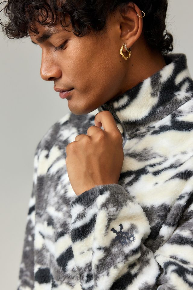 Ayker Abstract Camo Fleece #2