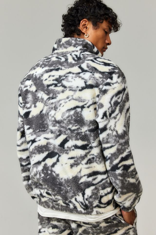 Ayker Abstract Camo Fleece #3