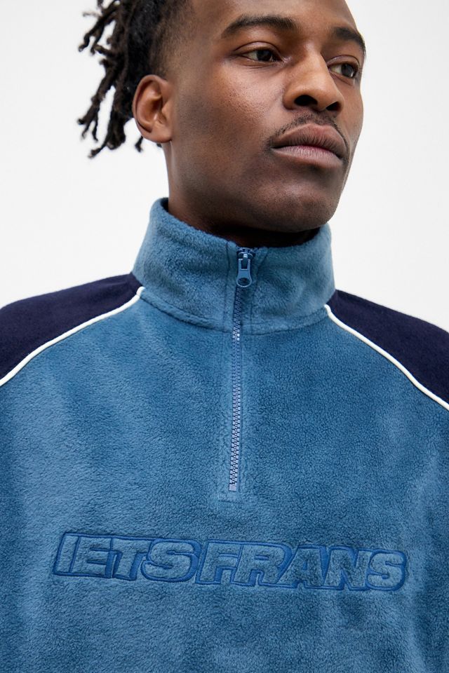 iets frans... Light Teal Panel Fleece #1