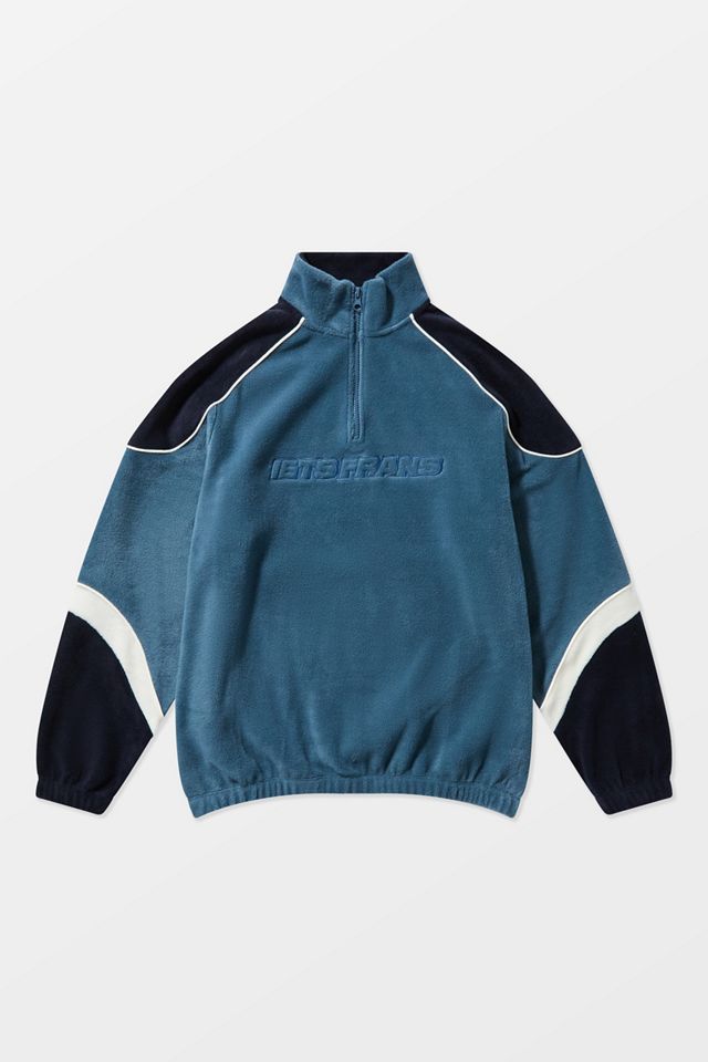 iets frans... Light Teal Panel Fleece #6