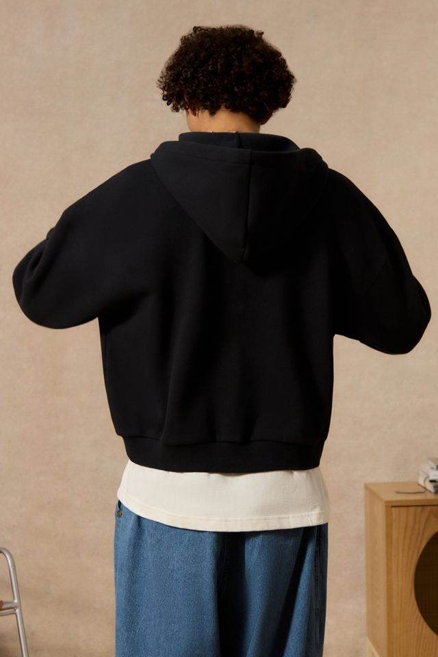 Loom Black Borg-Lined Zip-Up Hoodie #3