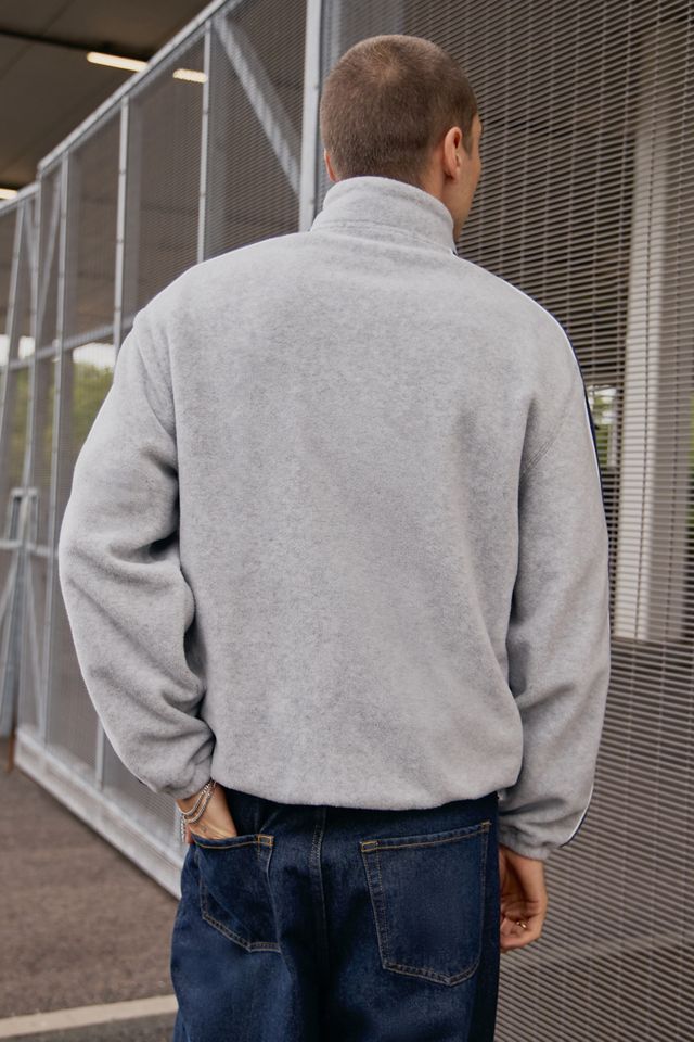 iets frans... Grau & Navy Panel Fleece #4