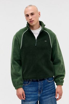iets frans... Grün Tonales Panelled Fleece