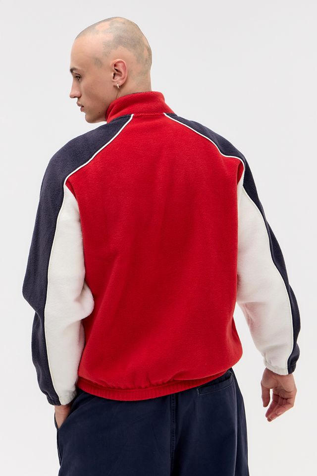 iets frans... Red Sporty Panel Fleece #3