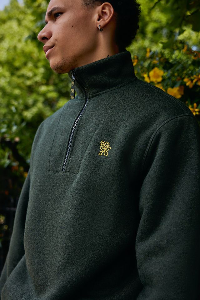 Ayker Green Quarter Zip Fleece #1
