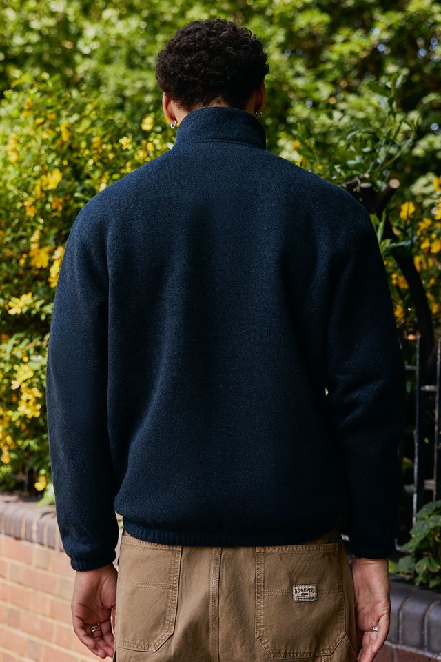 Ayker Navy Viertel-Zip-Fleece #3