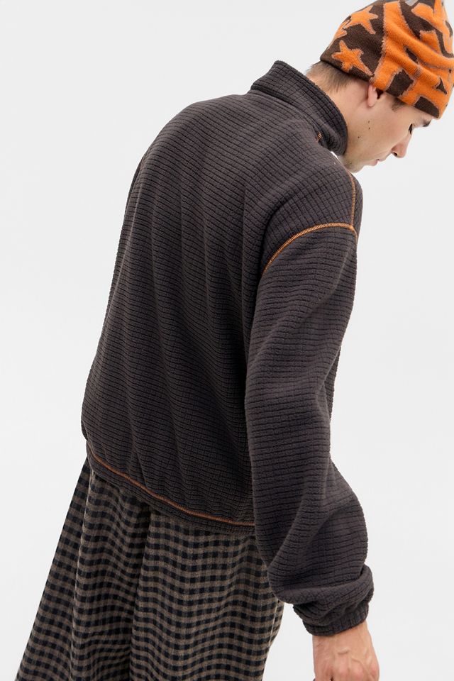 Ayker Braunes Fleece mit Karomuster #3