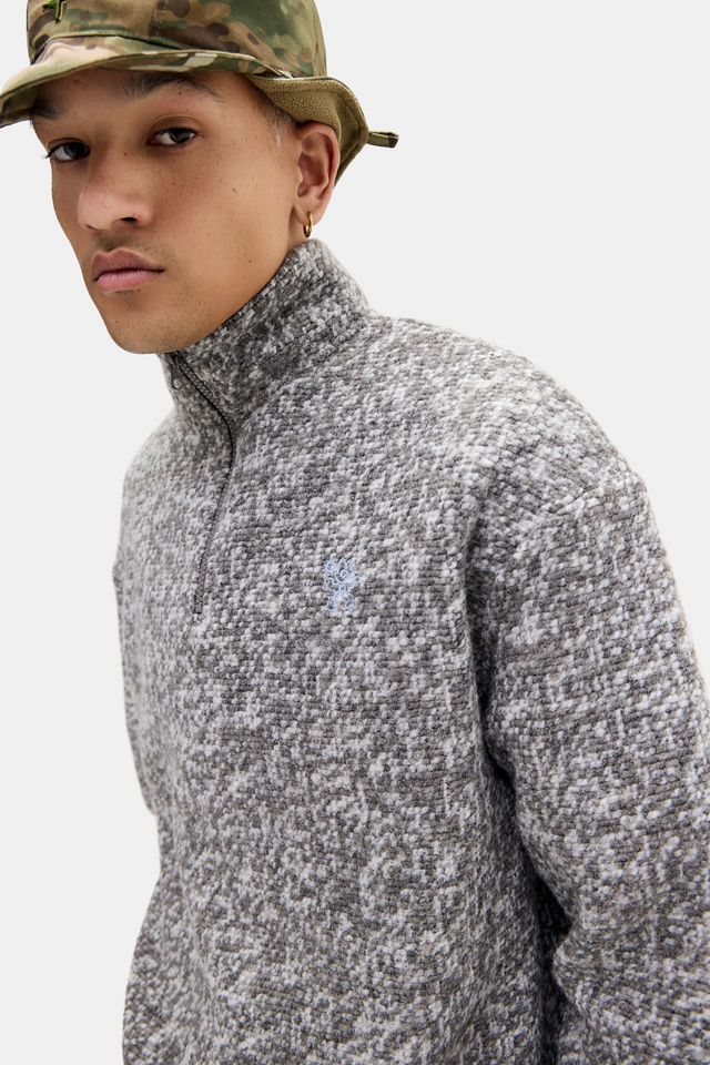 Ayker Polaire texturé gris #1