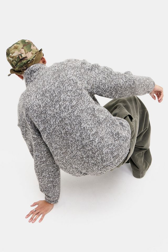 Ayker Polaire texturé gris #3