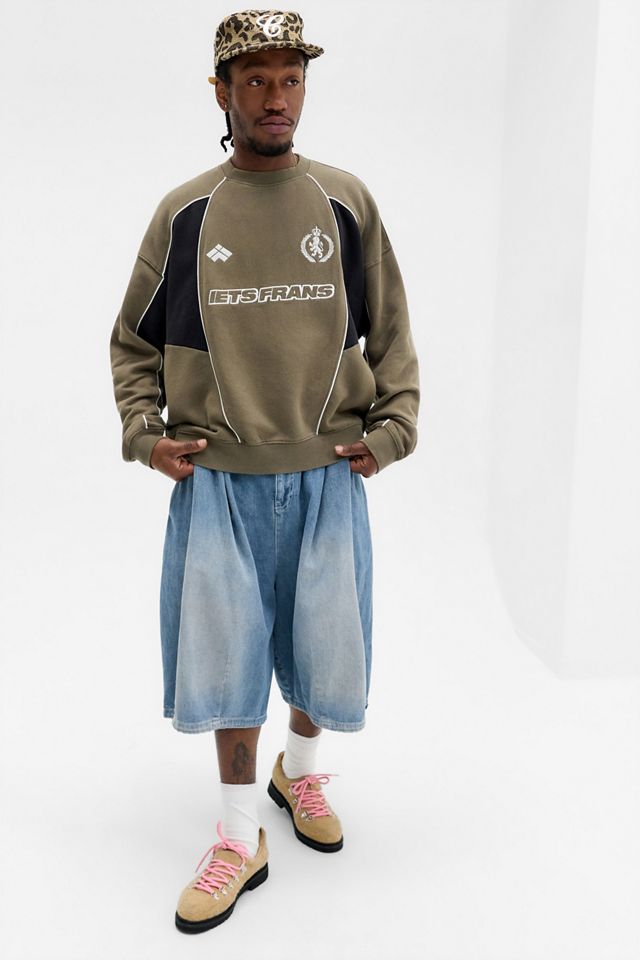 iets frans... Khaki Piped Sweatshirt #1