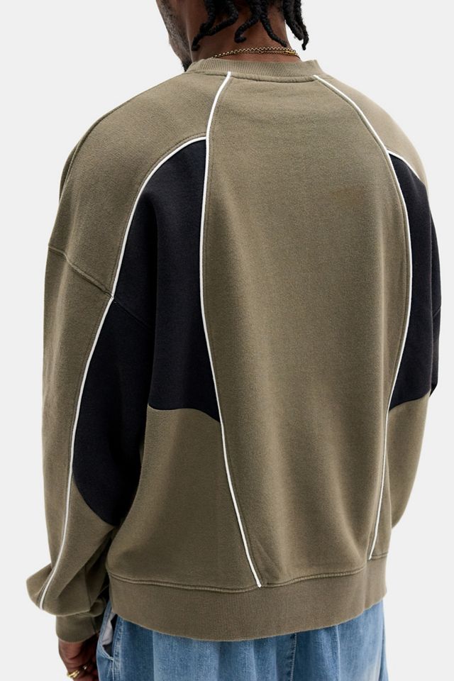 iets frans... Khaki Piped Sweatshirt #3