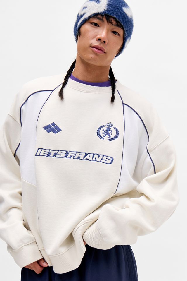 iets frans... Ecru Panel Sweatshirt #3