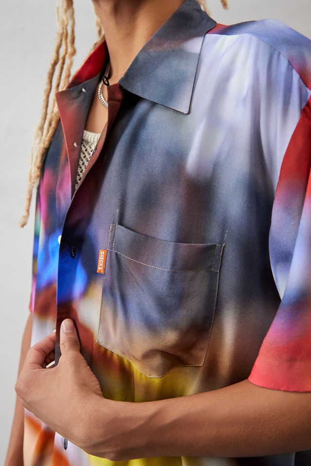 Checks Downtown - Chemise à graffiti Astral #1