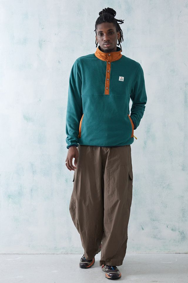 Passenger Pull en laine polaire Adrift bleu Urban Outfitters FR