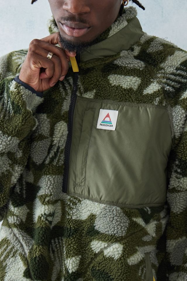 Polaire Camouflage Passenger Zippée Au Quart Pour Tout-Terrain #1