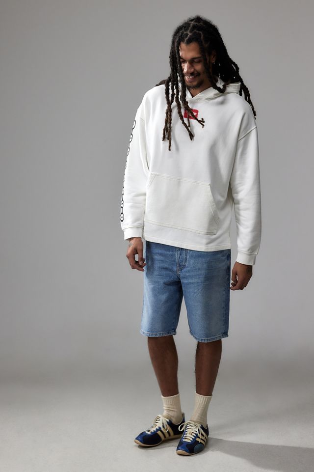 Diesel Sudadera con capucha blanca S-Boxt-Hood-N1 #2