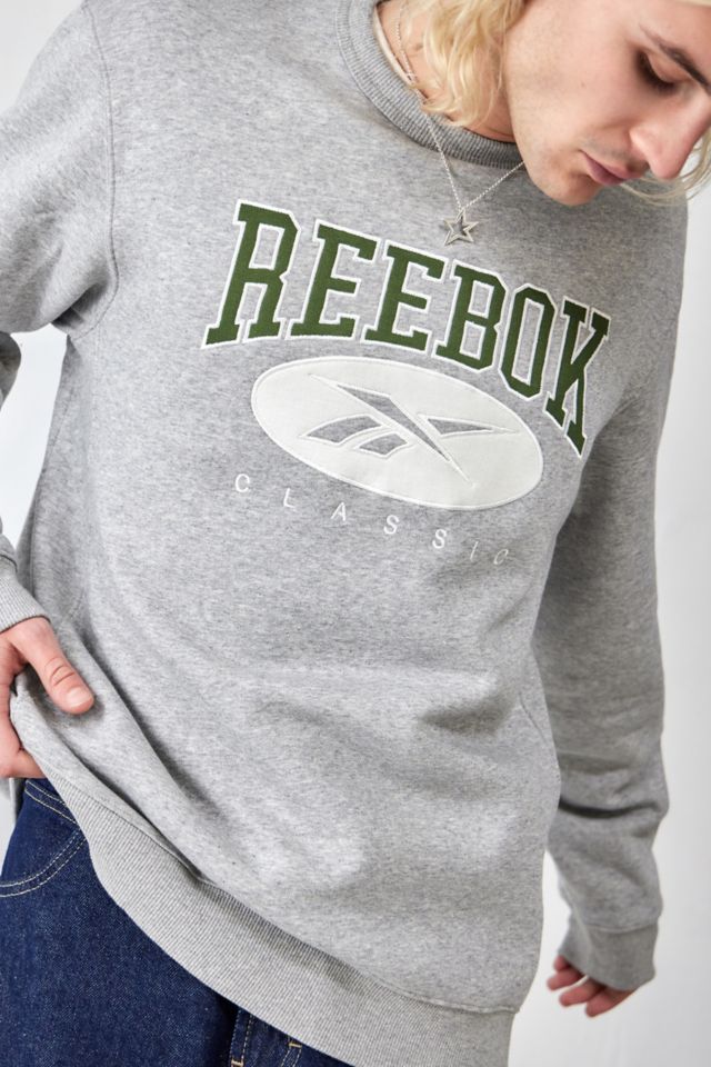 Reebok classic shop sweatshirt silver